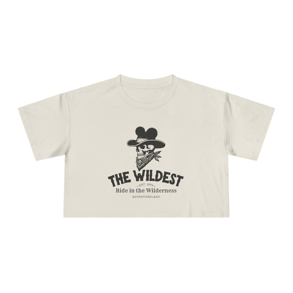 The Wildest Ride in the Wilderness Women's Crop Tee