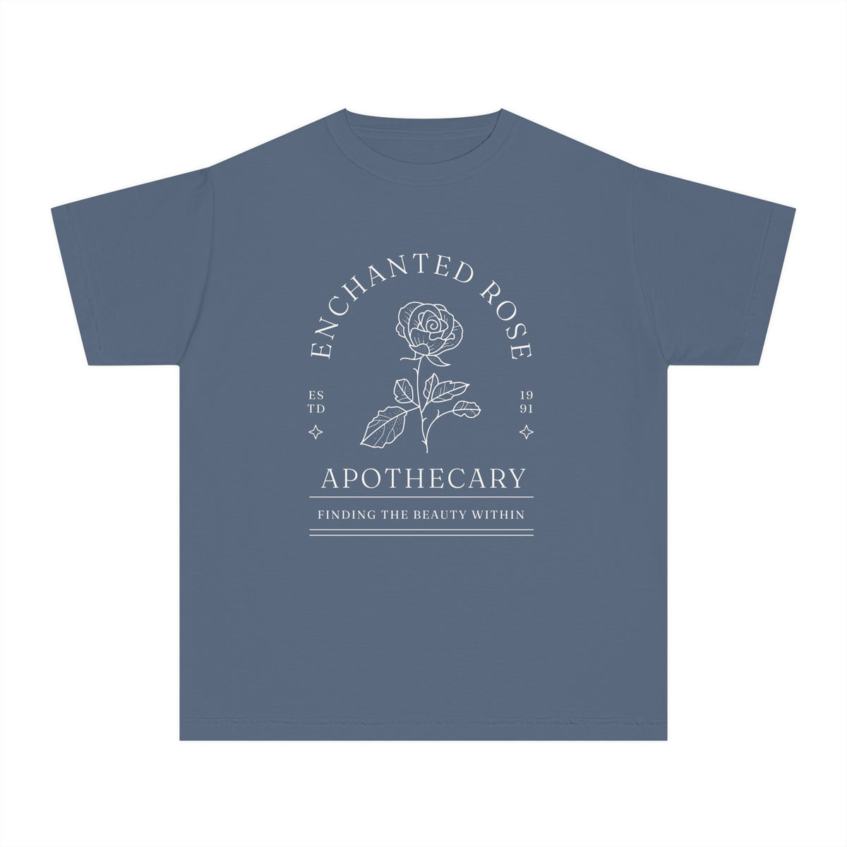 Enchanted Rose Apothecary Comfort Colors Youth Midweight Tee