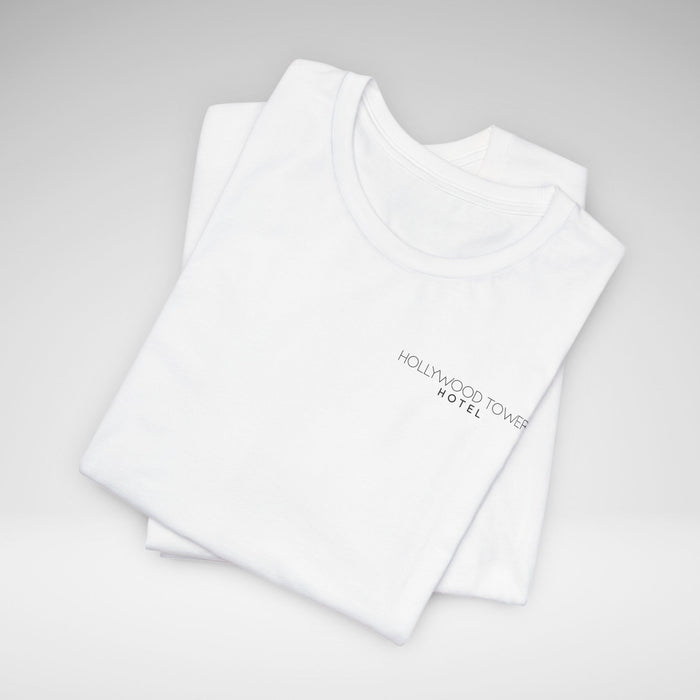 Hollywood Tower Hotel Bellhop Bella Canvas Unisex Jersey Short Sleeve Tee