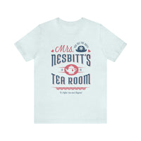 Mrs. Nesbitt’s Tea House Mint & Lavender Bella Canvas Unisex Jersey Short Sleeve Tee