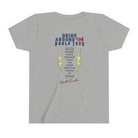Drink Around The World Tour Bella Canvas Youth Short Sleeve Tee