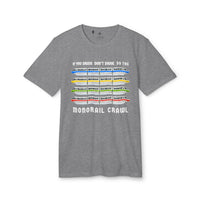 Monorail Crawl Adidas® Unisex Sport T-shirt