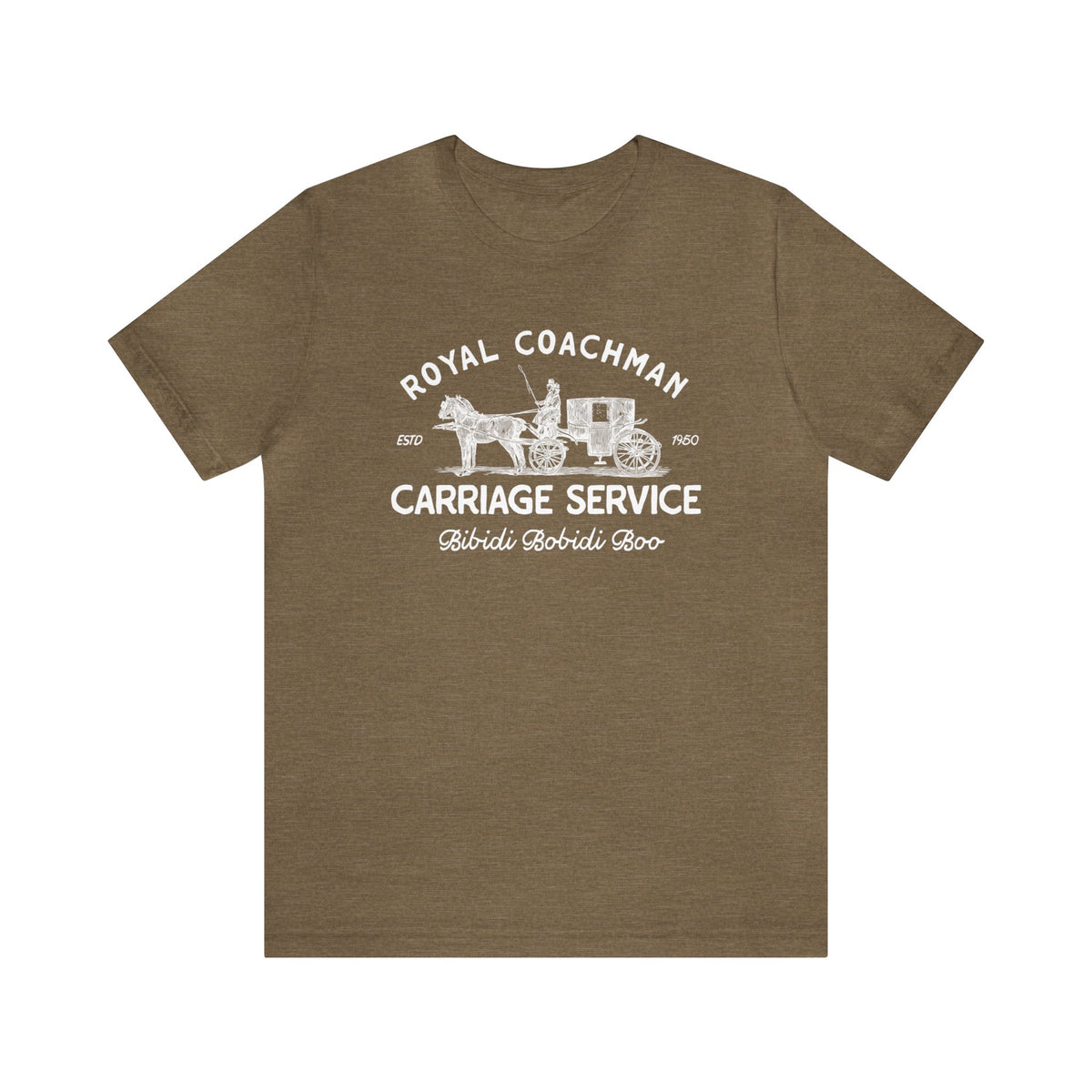 Royal Coachman Carriage Service Bella Canvas Unisex Jersey Short Sleeve Tee
