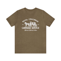 Royal Coachman Carriage Service Bella Canvas Unisex Jersey Short Sleeve Tee