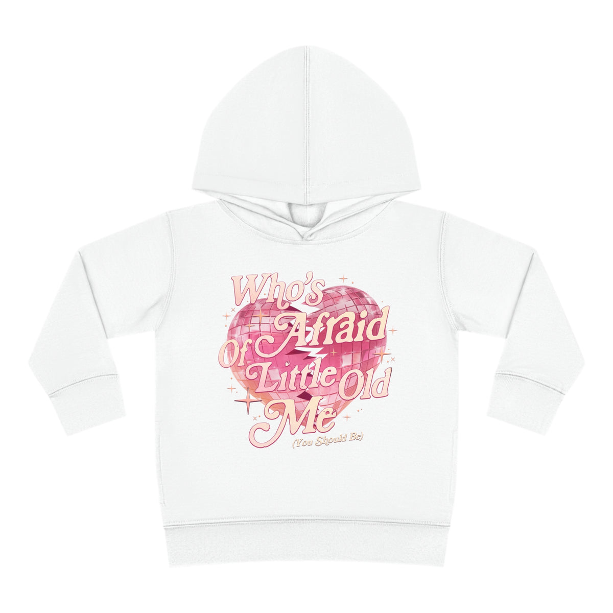 Who's Afraid Of Little Old Me Toddler Pullover Rabbit Skins Fleece Hoodie