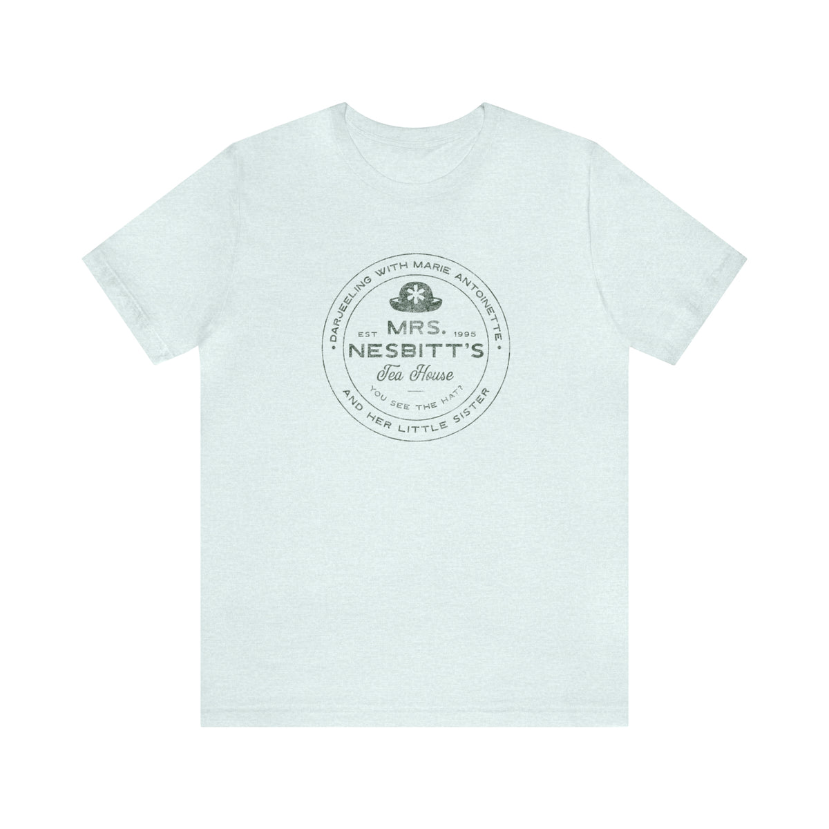 Mrs. Nesbitt’s Tea House Bella Canvas Unisex Jersey Short Sleeve Tee