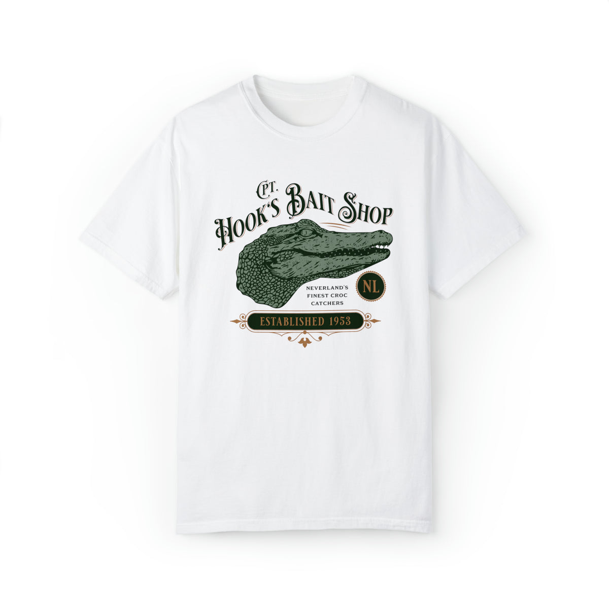 Captain Hook’s Bait Shop Comfort Colors Unisex Garment-Dyed T-shirt