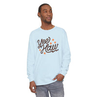 Yee Haw Comfort Colors Unisex Garment-dyed Long Sleeve T-Shirt