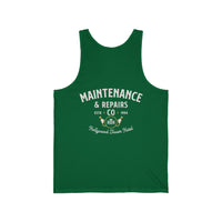 Hollywood Tower Hotel Maintenance & Repairs Bella Canvas Unisex Jersey Tank