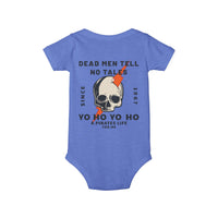 Dead Men Tell No Tales Bella Canvas Infant Jersey One Piece