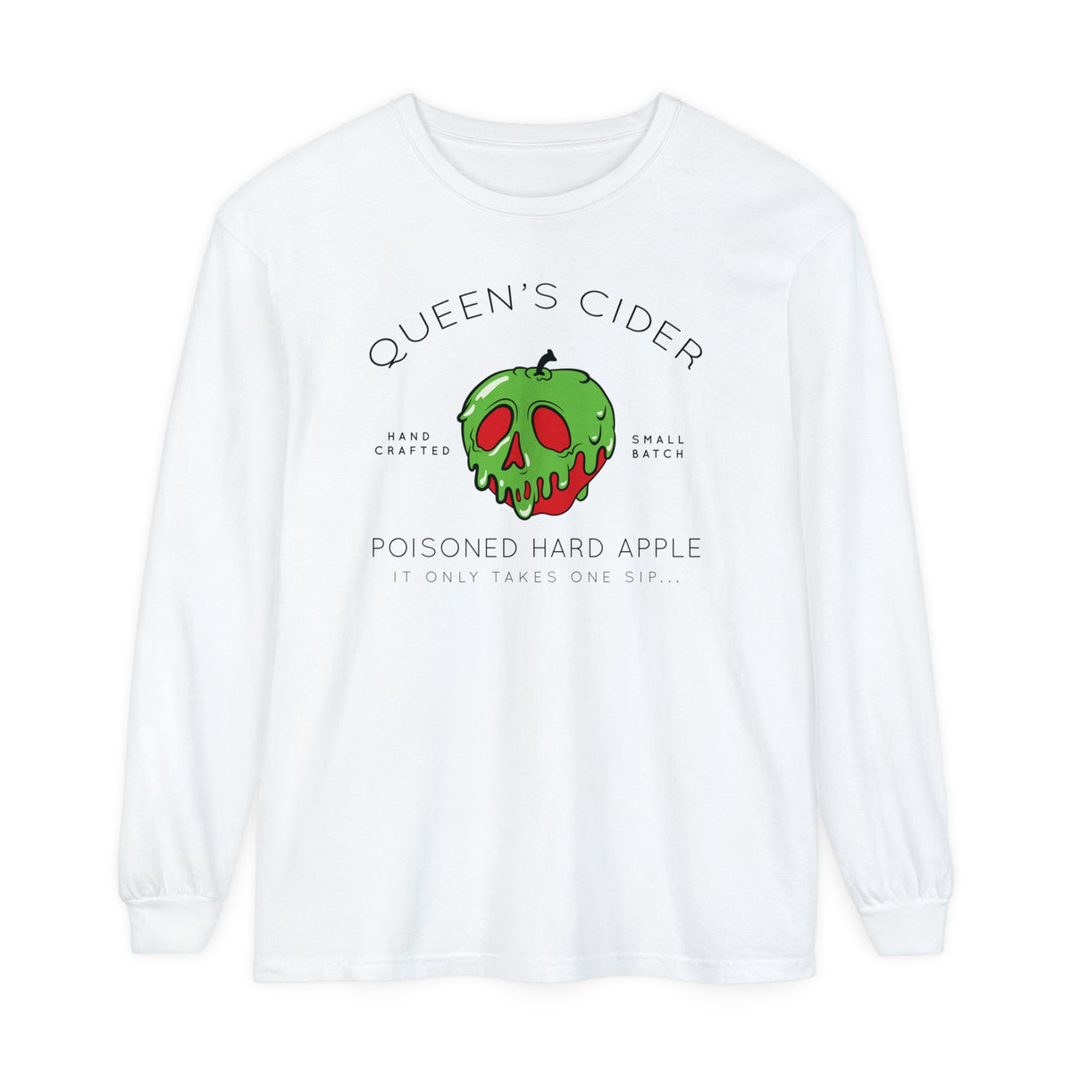 Queen’s Cider Comfort Colors Unisex Garment-dyed Long Sleeve T-Shirt