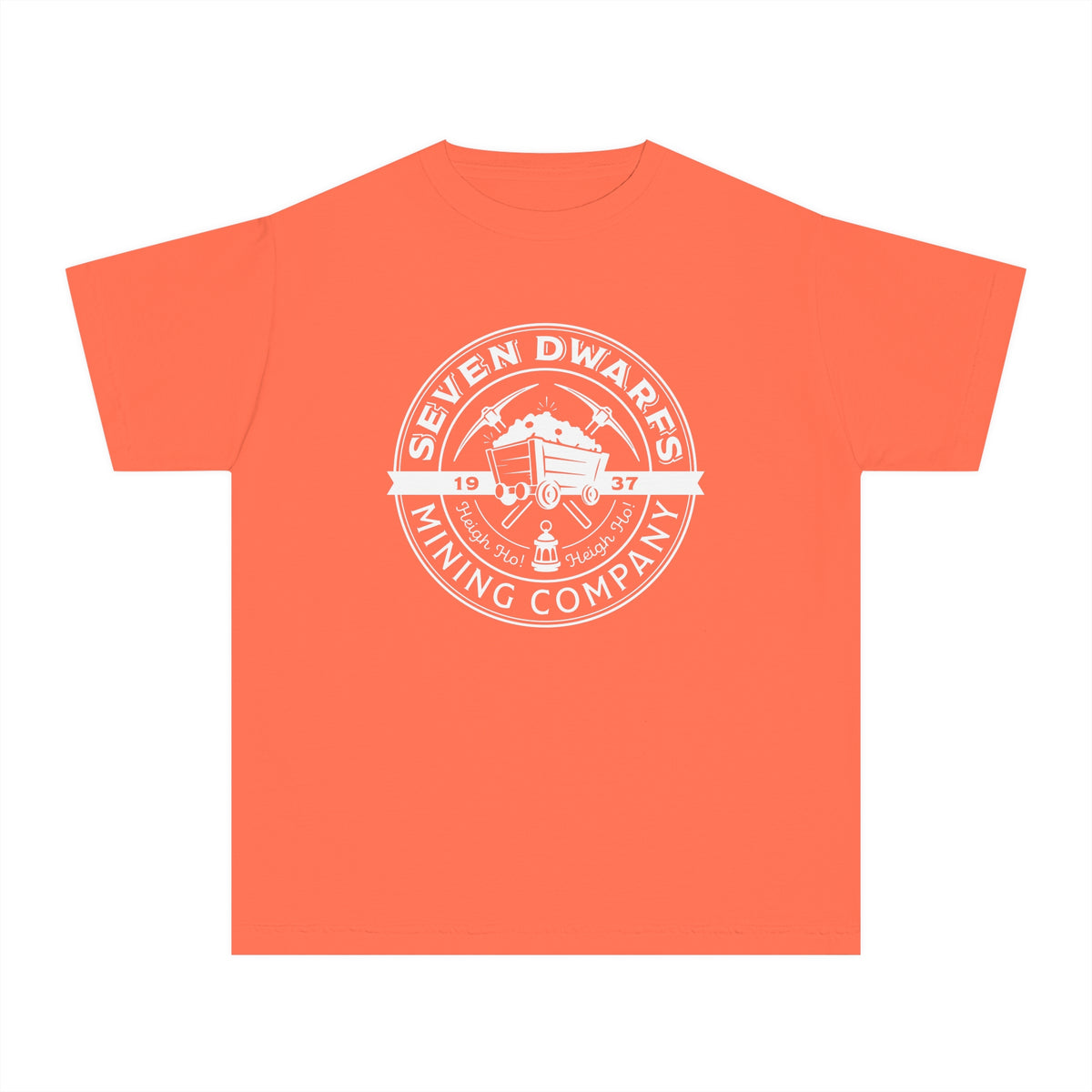 Seven Dwarfs Mining Company Comfort Colors Youth Midweight Tee