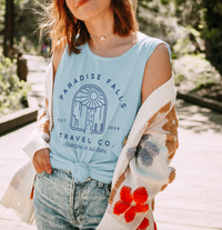 Paradise Falls Comfort Colors Unisex Garment-Dyed Tank Top