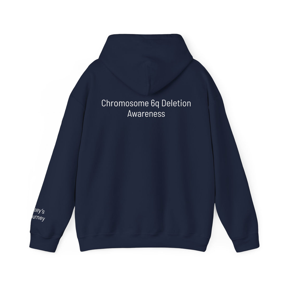 Joey's Journey Chromosome 6q Deletion Awareness Gildan Unisex Heavy Blend™ Hooded Sweatshirt
