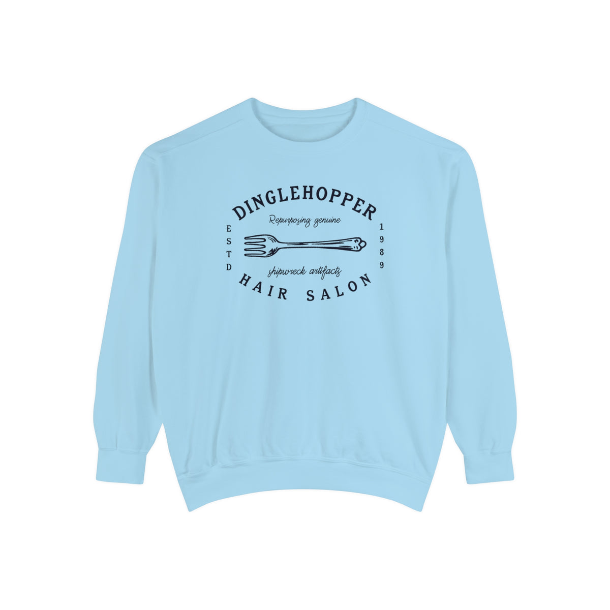 Dinglehopper Hair Salon Comfort Colors Unisex Garment-Dyed Sweatshirt