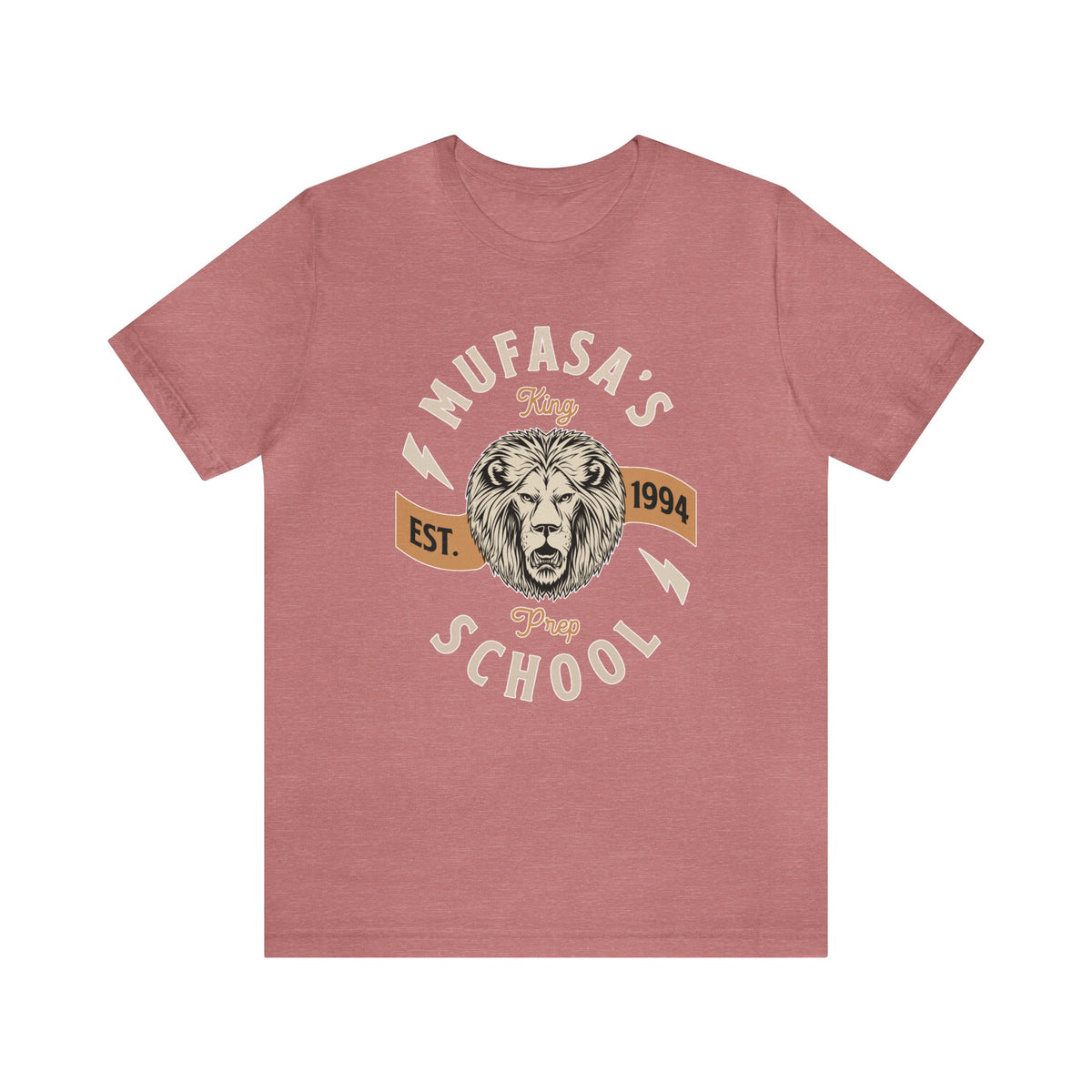 Mufasa's Prep School Bella Canvas Unisex Jersey Short Sleeve Tee