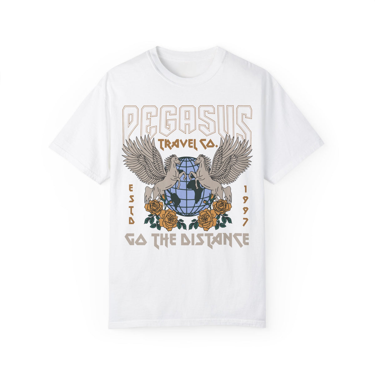 Pegasus Travel Co Comfort Colors Unisex Garment-Dyed T-shirt