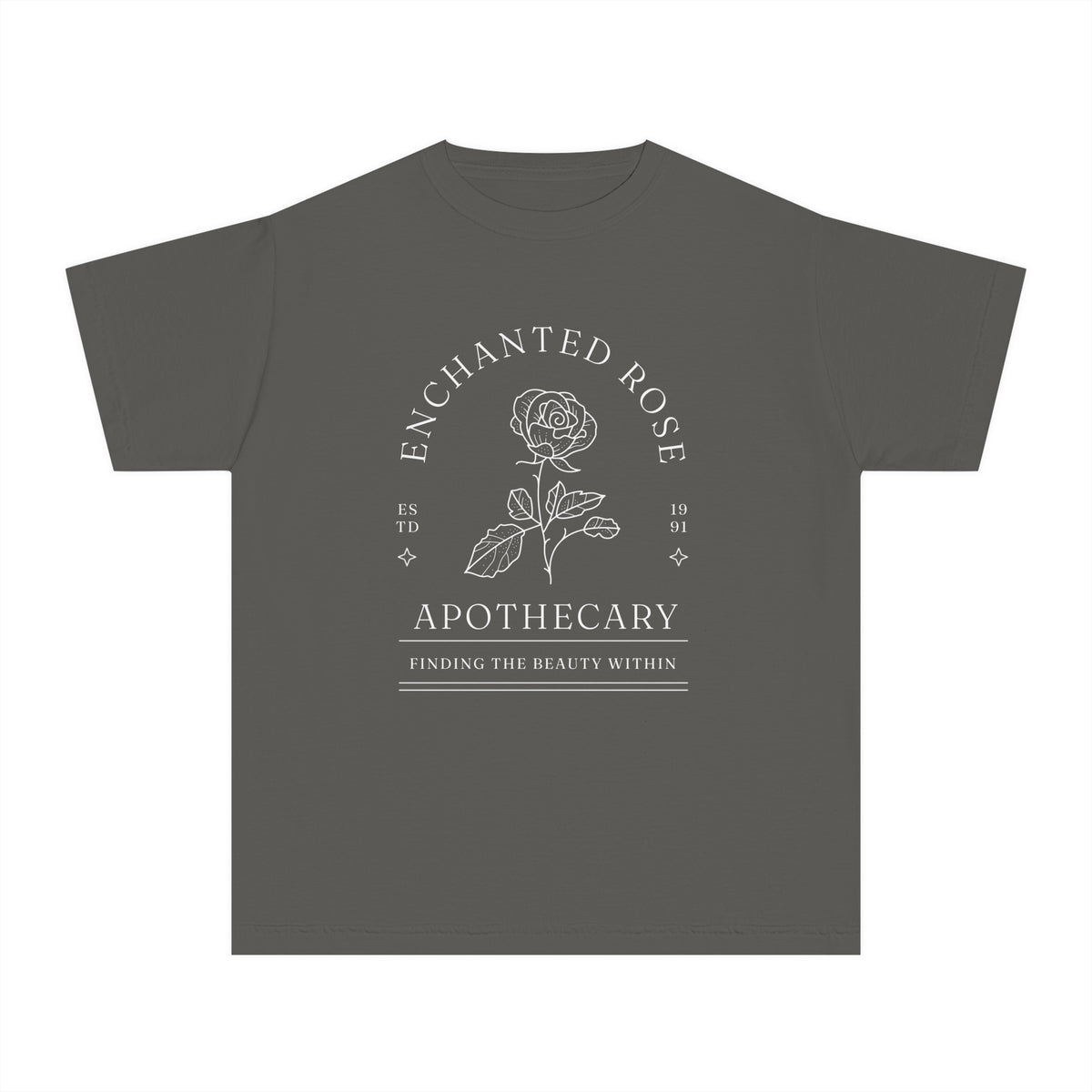 Enchanted Rose Apothecary Comfort Colors Youth Midweight Tee