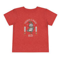 There's A Snake In My Boot Bella Canvas Toddler Short Sleeve Tee