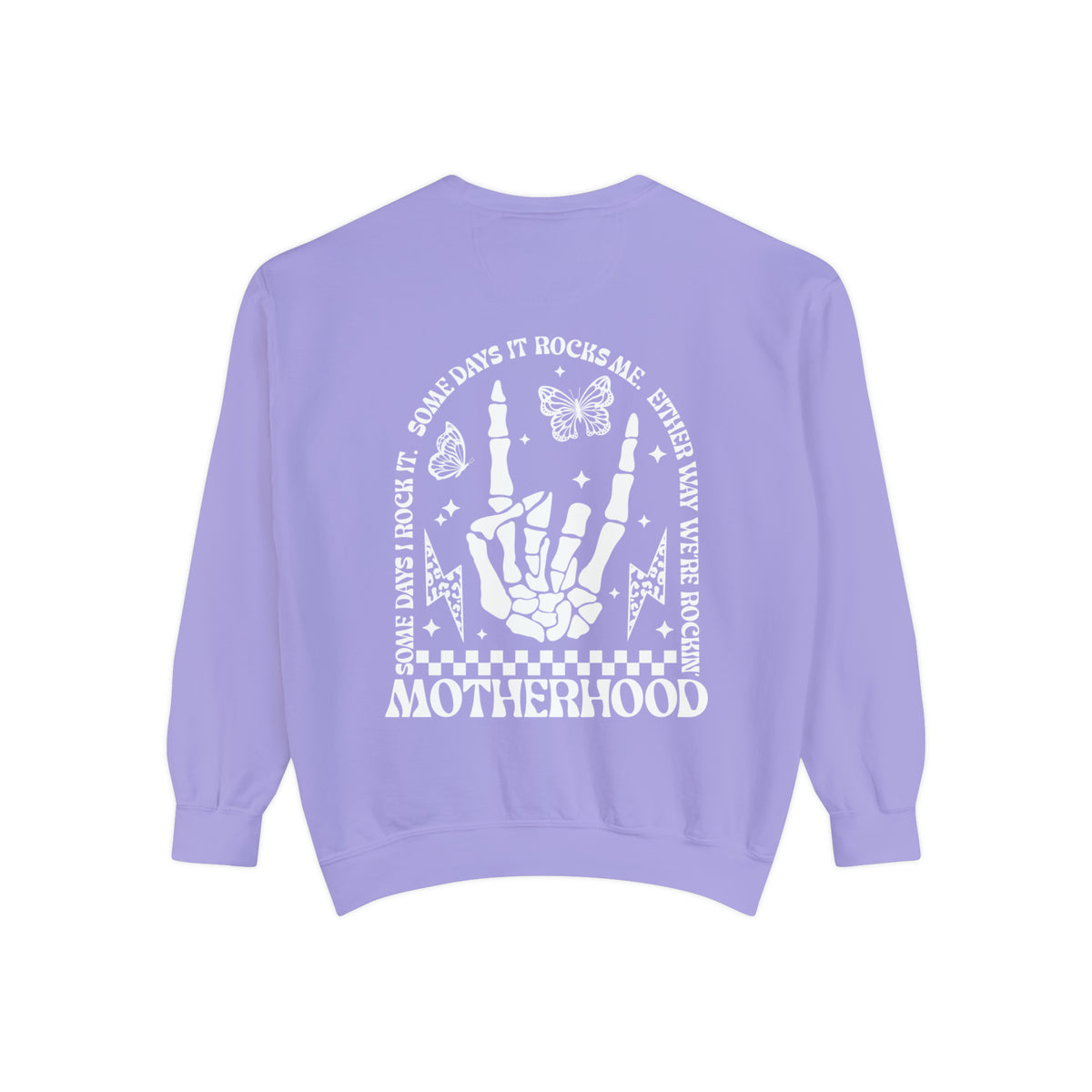Motherhood Comfort Colors Unisex Garment-Dyed Sweatshirt
