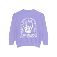 Motherhood Comfort Colors Unisex Garment-Dyed Sweatshirt