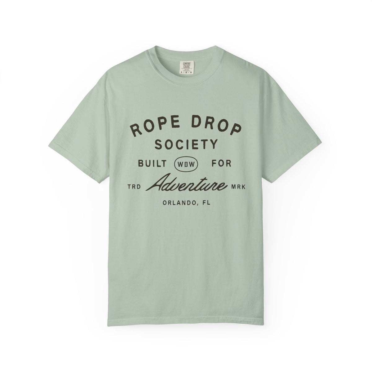 Rope Drop Society Comfort Colors Unisex Garment-Dyed T-shirt