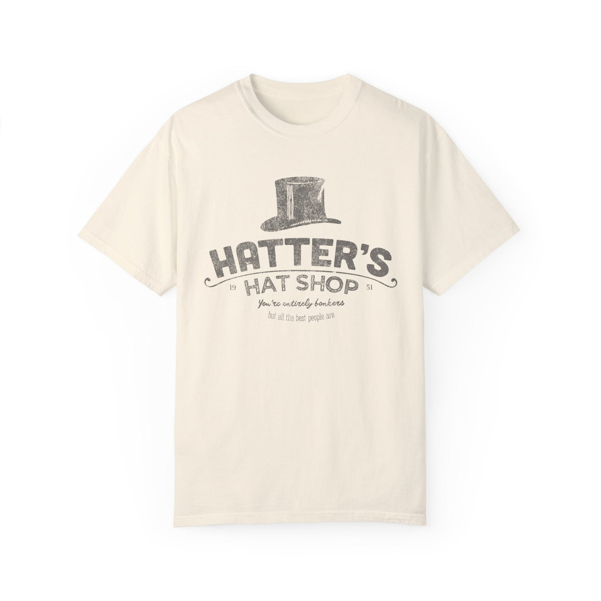 Hatter's Hat Shop Comfort Colors Unisex Garment-Dyed T-shirt