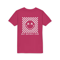 Best Birthday Ever Bella Canvas Youth Short Sleeve Tee