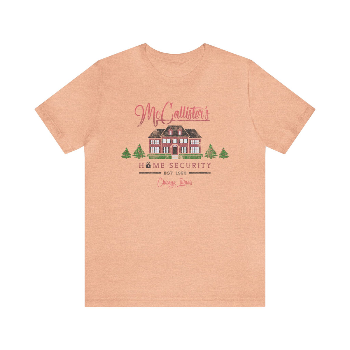 McCallister's Home Security Bella Canvas Unisex Jersey Short Sleeve Tee
