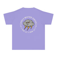 Pepa's Weather Center Comfort Colors Youth Midweight Tee