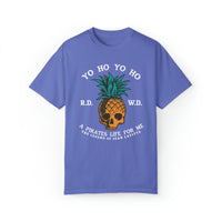 Yo Ho Pirates Life For Me Comfort Colors Unisex Garment-Dyed T-shirt
