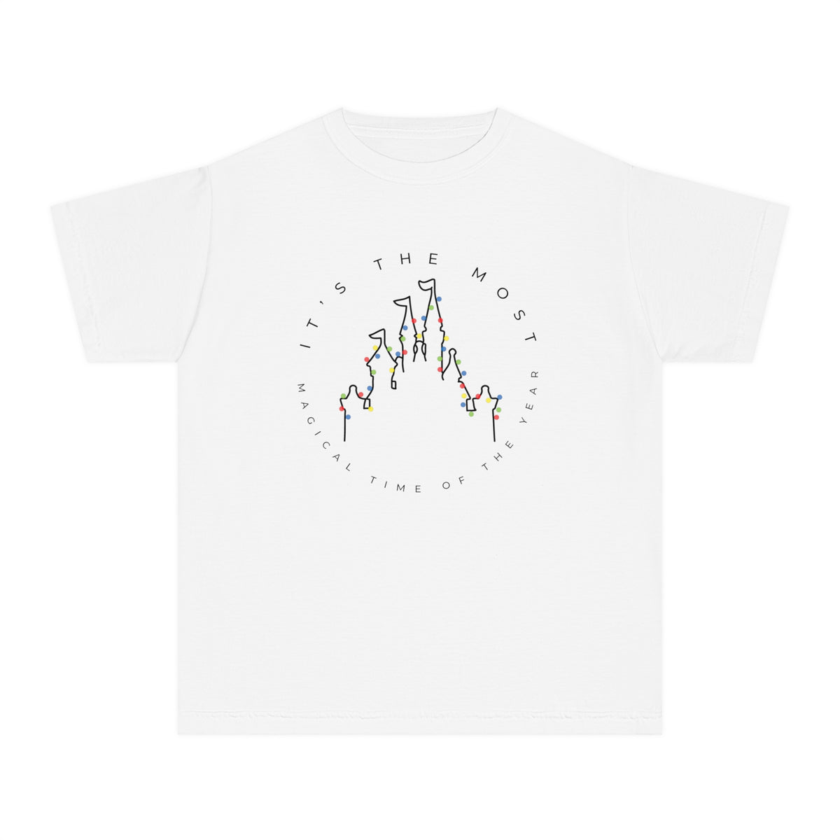 Most Magical Time Of The Year Comfort Colors Youth Midweight Tee