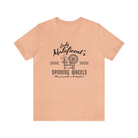 Maleficent’s Spinning Wheels Bella Canvas Unisex Jersey Short Sleeve Tee