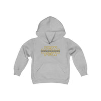 PEW PEW PEW Gildan Youth Heavy Blend Hooded Sweatshirt
