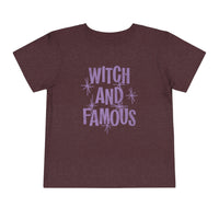 Witch and Famous Bella Canvas Toddler Short Sleeve Tee