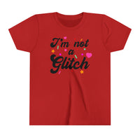 I'm Not A Glitch Bella Canvas Youth Short Sleeve Tee