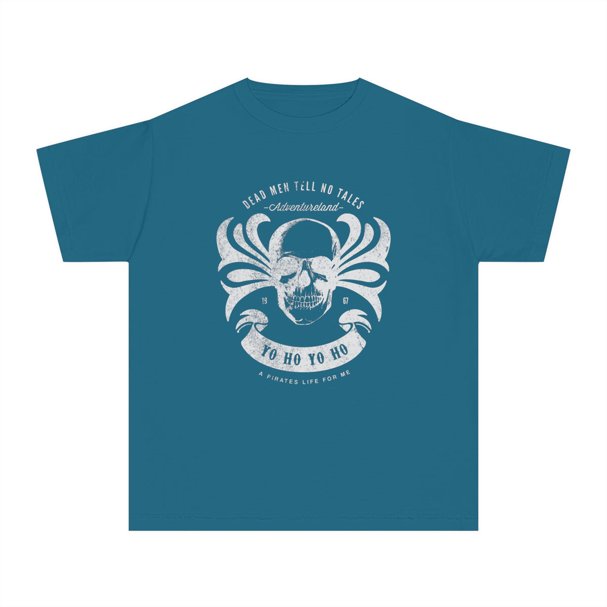 Dead Men Tell No Tales Comfort Colors Youth Midweight Tee