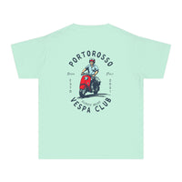 Portorosso Vespa Club Comfort Colors Youth Midweight Tee