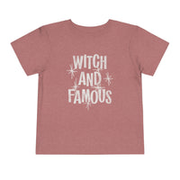 Witch and Famous Bella Canvas Toddler Short Sleeve Tee