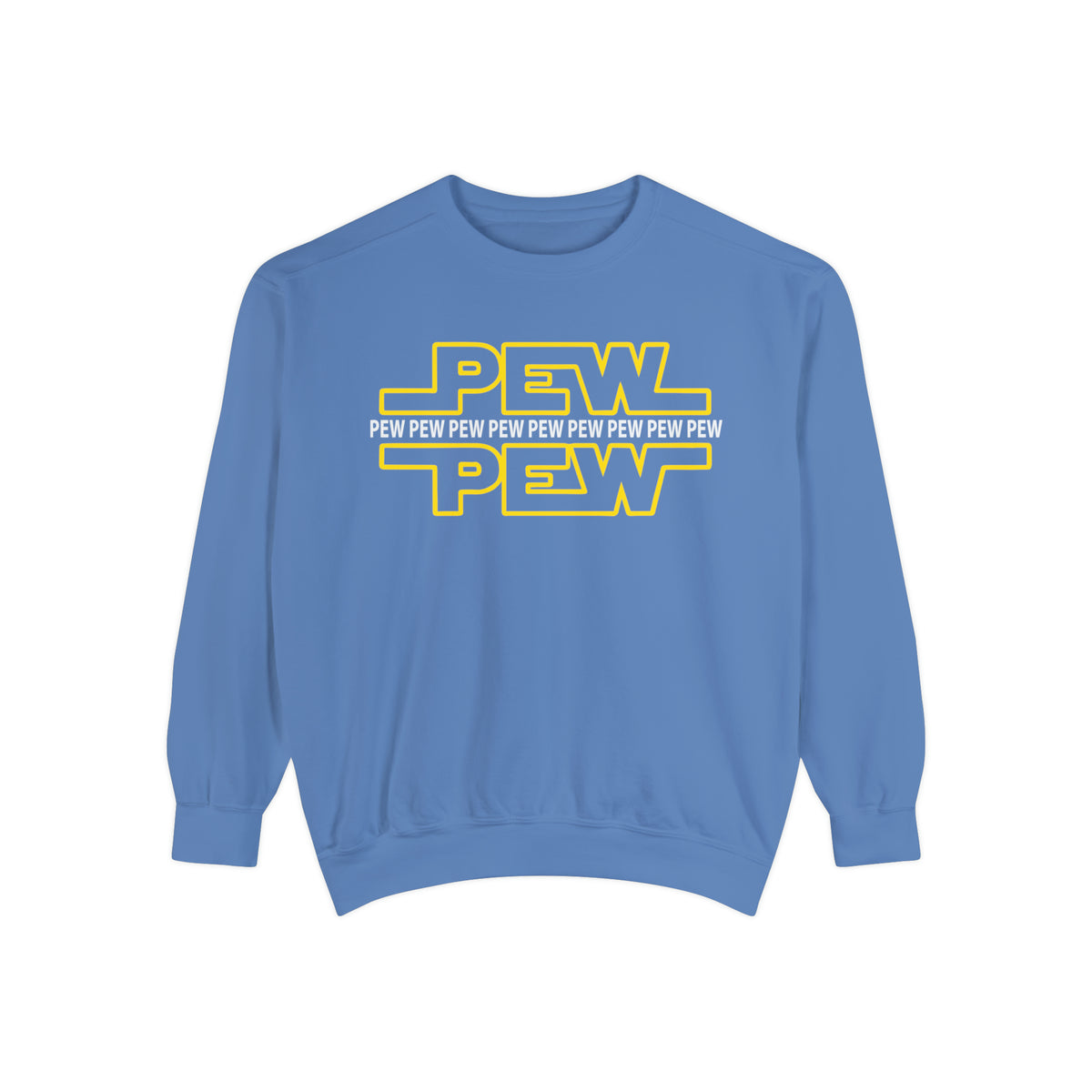 PEW PEW PEW Comfort Colors Unisex Garment-Dyed Sweatshirt