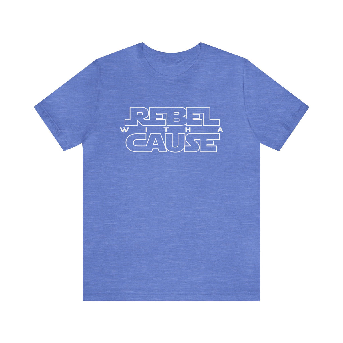 Rebel With A Cause Bella Canvas Unisex Jersey Short Sleeve Tee