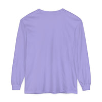 Spooky Scary Skeletons Comfort Colors Unisex Garment-dyed Long Sleeve T-Shirt