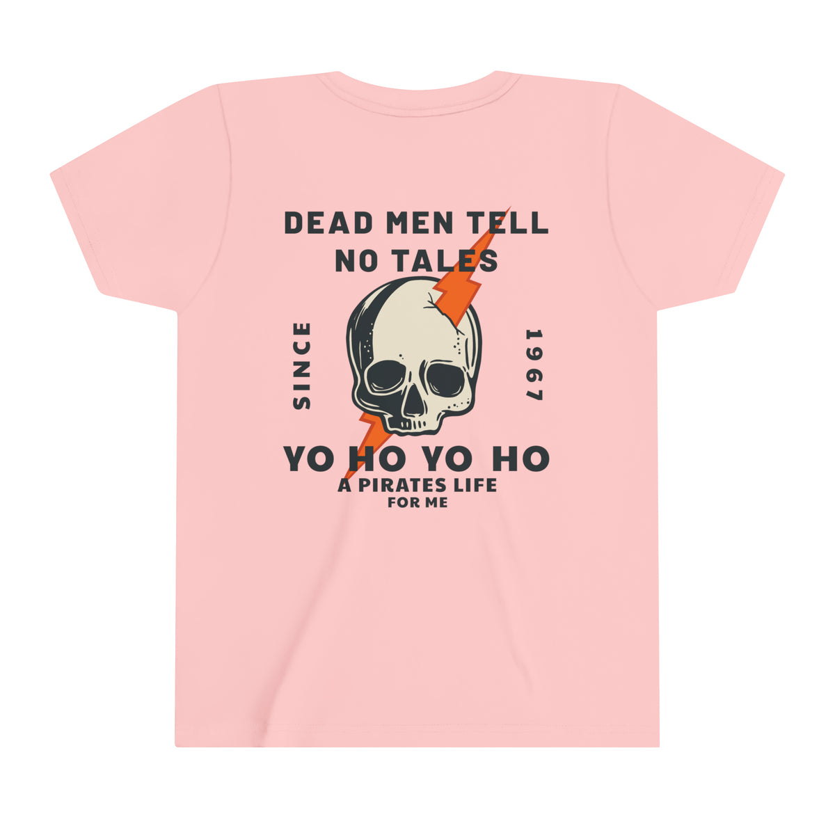 Dead Men Tell No Tales Bella Canvas Youth Short Sleeve Tee