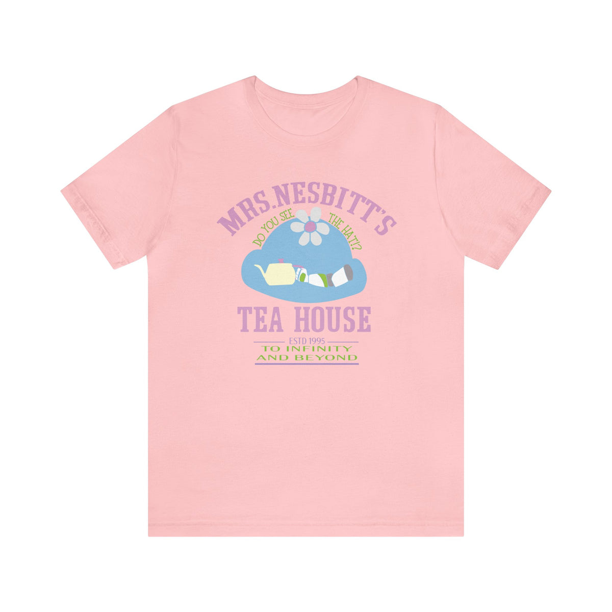 Mrs. Nesbitt’s Tea House Bella Canvas Unisex Jersey Short Sleeve Tee