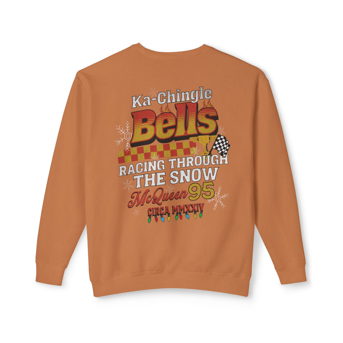 Ka-Chingle Bells Unisex Lightweight Comfort Colors Crewneck Sweatshirt