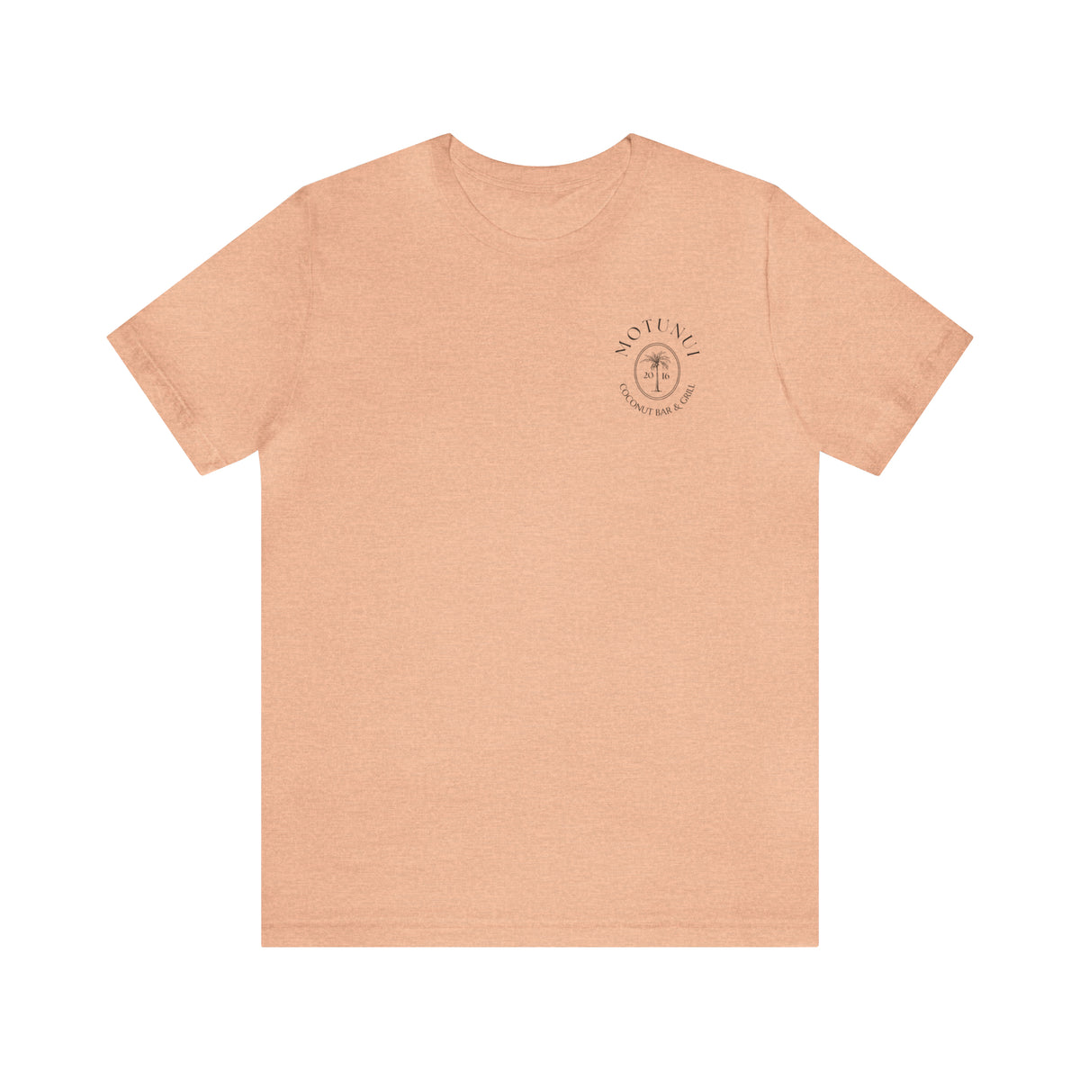 Motunui Coconut Bar and Grill Bella Canvas Unisex Jersey Short Sleeve Tee