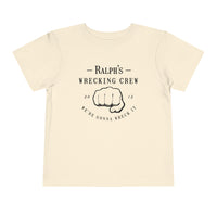 Ralph’s Wrecking Crew Bella Canvas Toddler Short Sleeve Tee