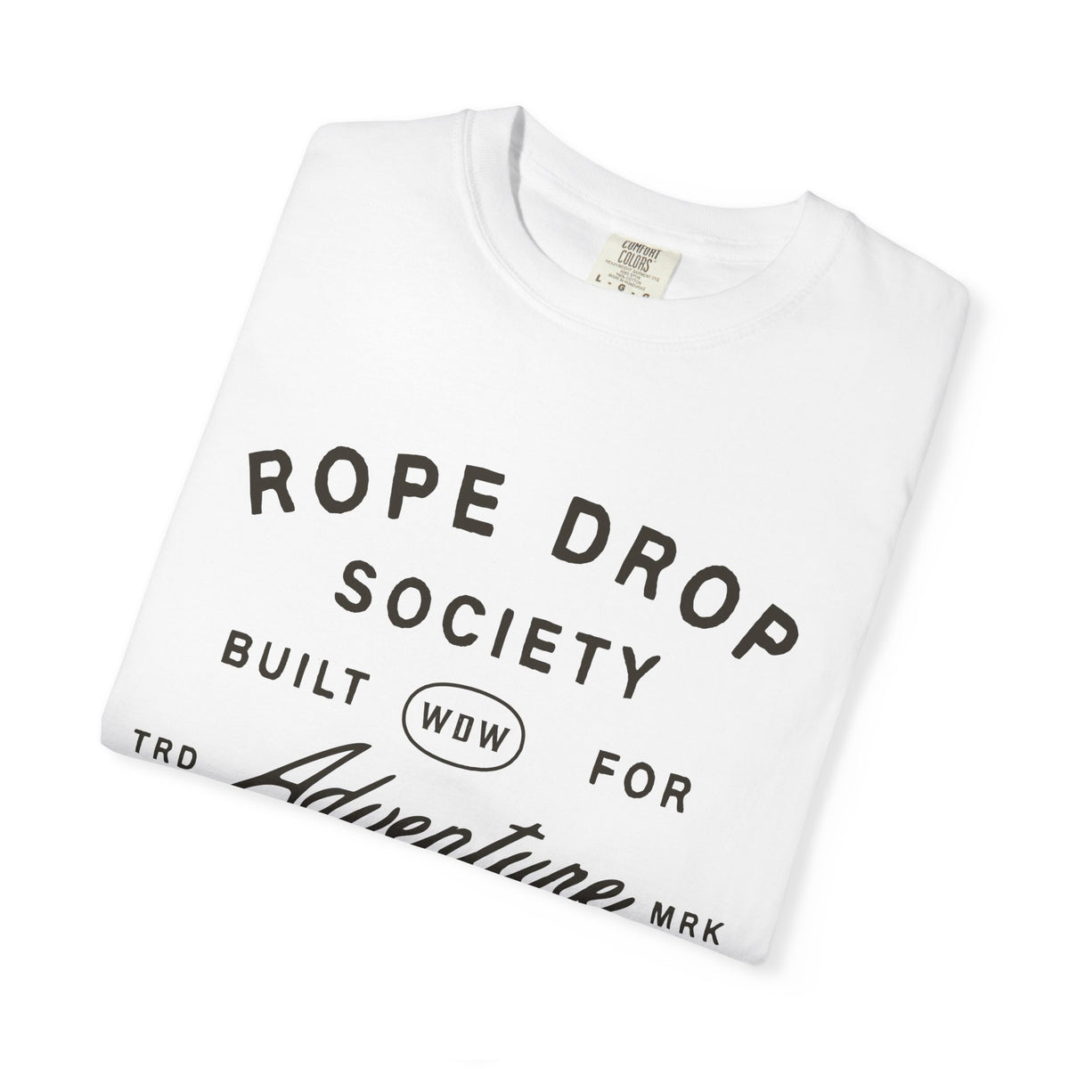 Rope Drop Society Comfort Colors Unisex Garment-Dyed T-shirt