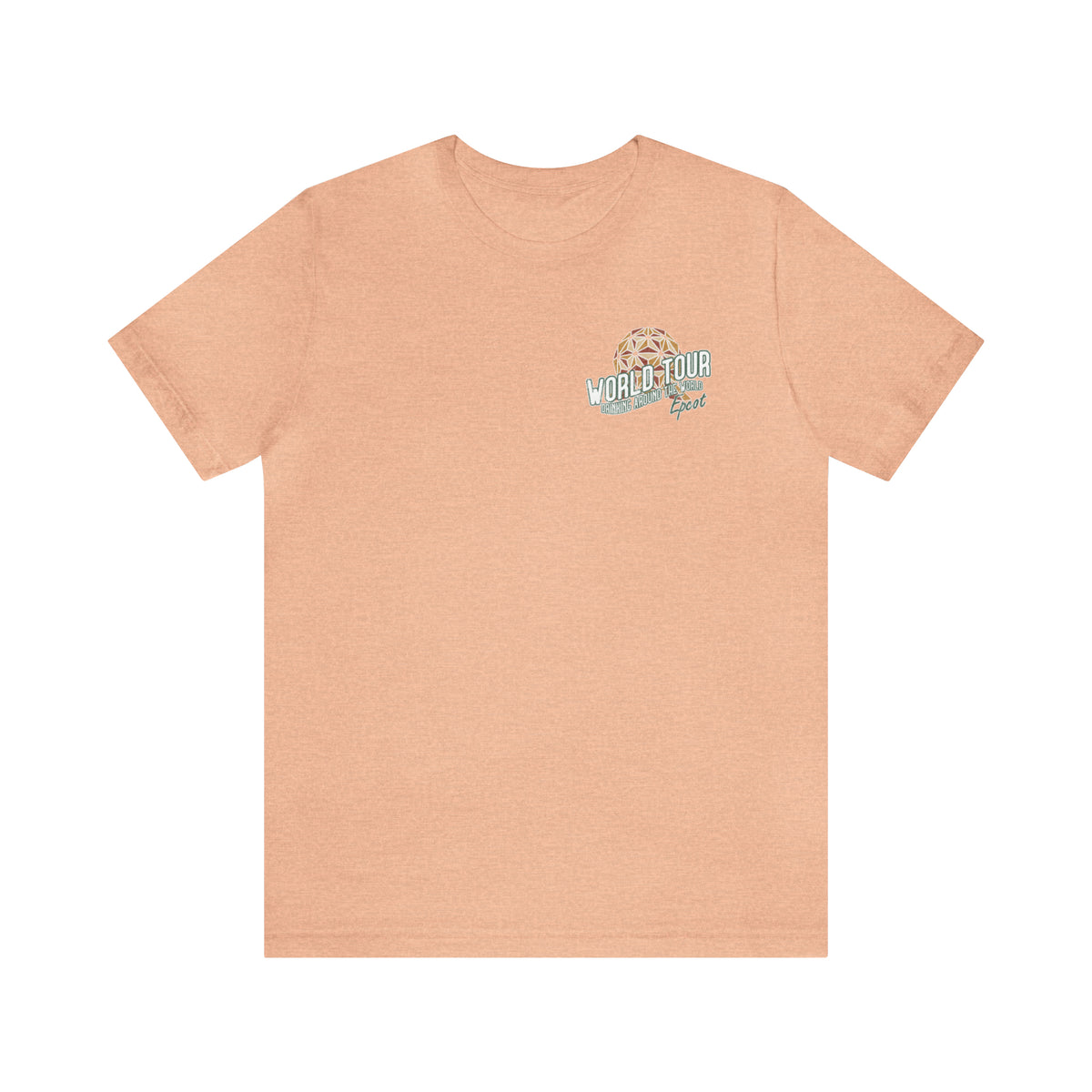 World Tour Bella Canvas Unisex Jersey Short Sleeve Tee