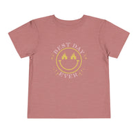 Best Day Ever Bella Canvas Toddler Short Sleeve Tee